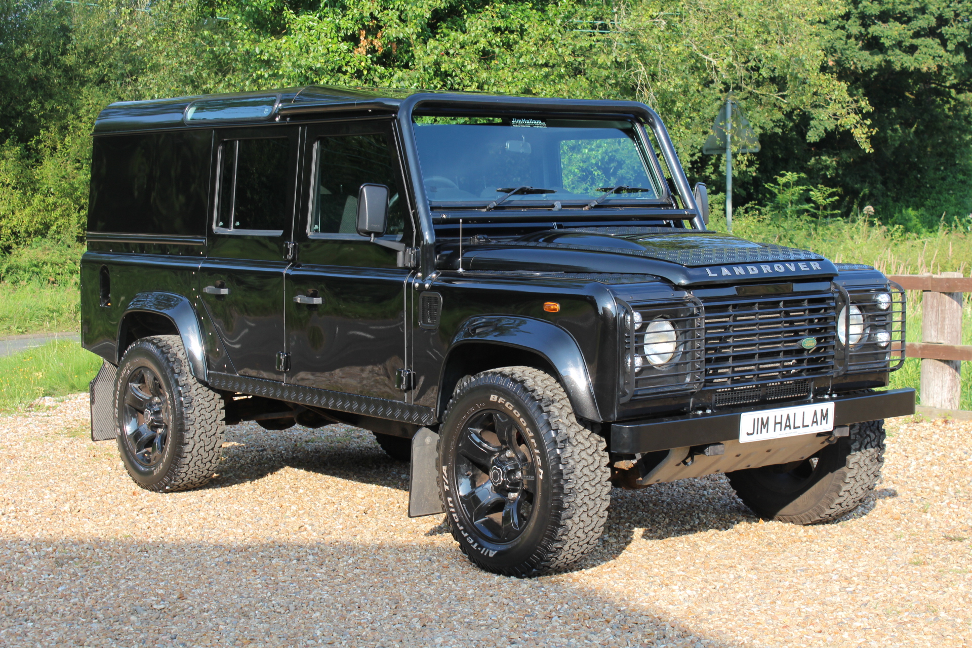 2009 09 Defender 110 TDCI County Utility Wagon Java Black