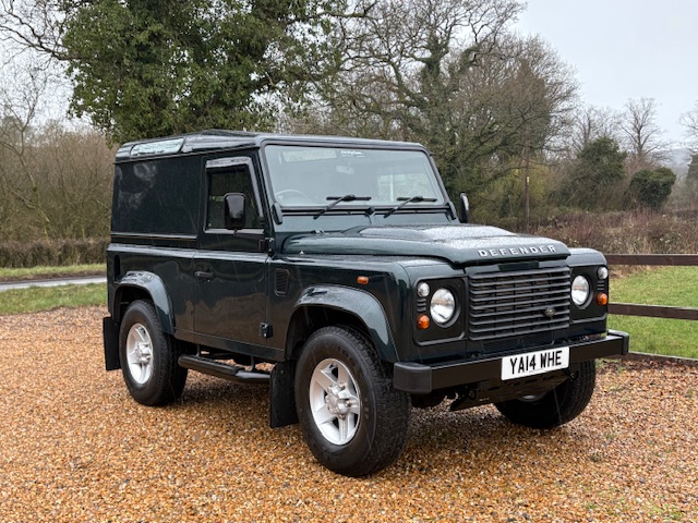 2014 14 DEFENDER 90 TDCI HARD TOP AINTREE GREEN